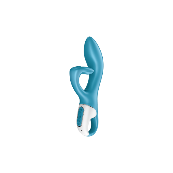 Vibromasseur rabbit bleu USB Embrace Me Satisfyer 